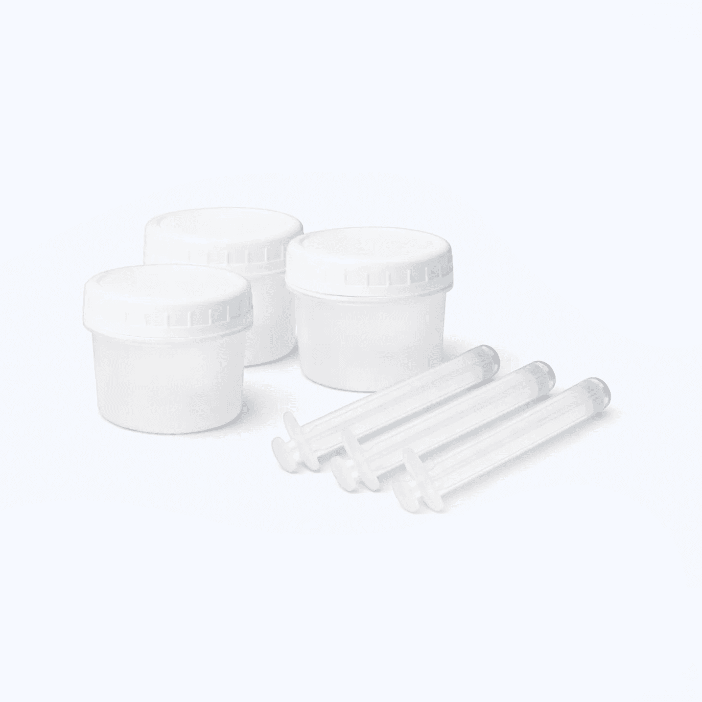 Hemsem Kit - 3 försök — insemineringskit med CE-märkta sprutor och sterila behållare